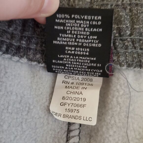 NBA Boston Celtics Gray Sweatpants Size XL Juniors - Picture 8 of 8